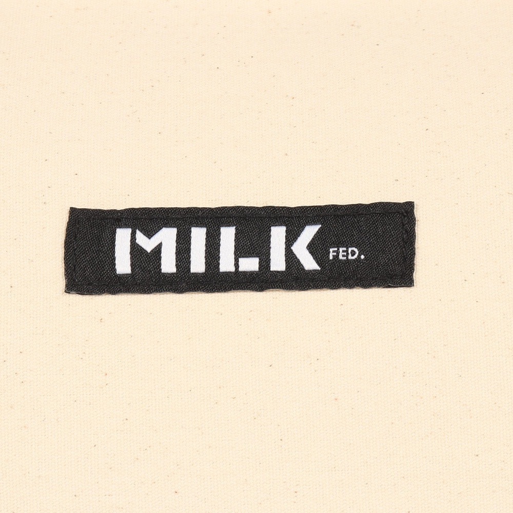 ミルクフェド（MILKFED.）（レディース）STENCIL ロゴ ショルダーバッグ 103233053004-OFF WHITE