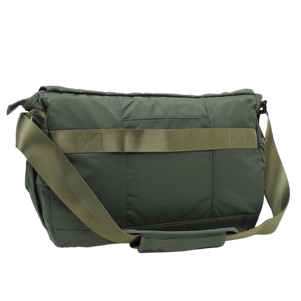 ミルクフェド（MILKFED.）（メンズ、レディース、キッズ）ロゴ PLATE メッセンジャーバッグ 103241053006-OLIVE