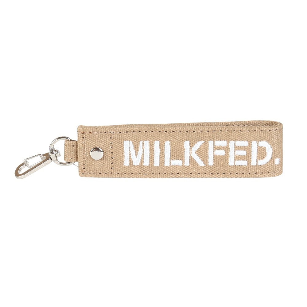 ミルクフェド（MILKFED.）（レディース）EMBROIDERED BAR ミニ ショルダーバッグ 103213053009-BEIGE