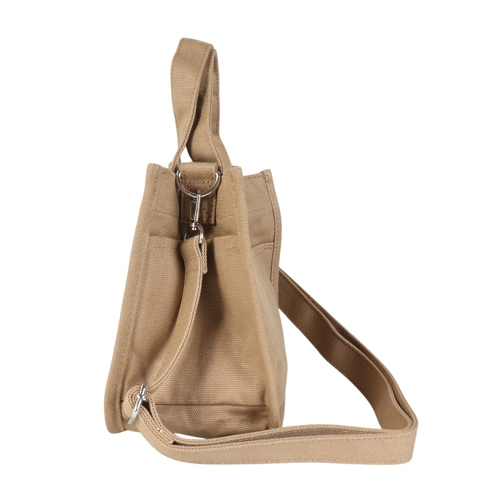 ミルクフェド（MILKFED.）（レディース）EMBROIDERED BAR ミニ ショルダーバッグ 103213053009-BEIGE