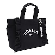 (レディース)RUFFLE バッグ 103222053008-BLACK