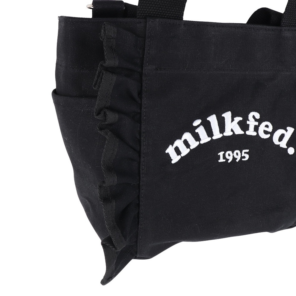 ミルクフェド（MILKFED.）（レディース）RUFFLE ミニ バッグ 103222053009-BLACK