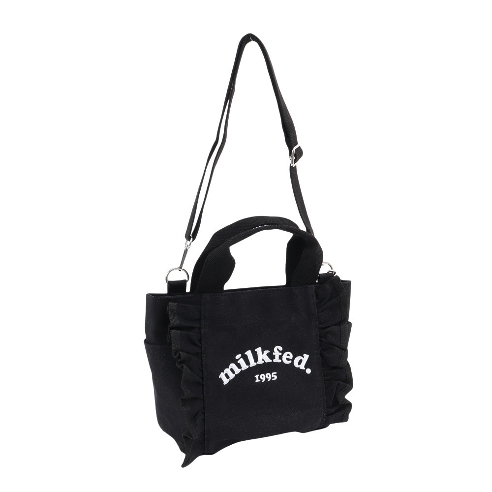 ミルクフェド（MILKFED.）（レディース）RUFFLE ミニ バッグ 103222053009-BLACK