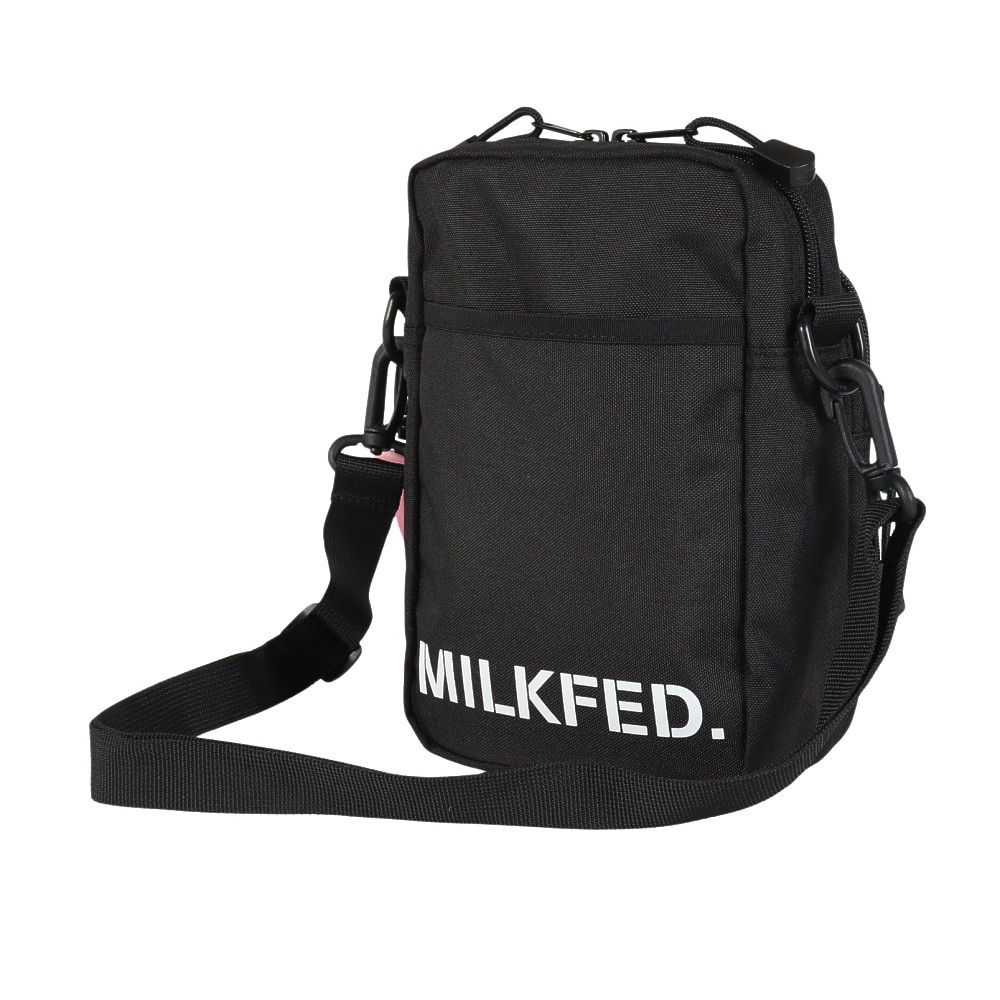 ミルクフェド（MILKFED.）（レディース）ACTIVE FRONT POCKET MOLLE ショルダーバッグ 103224053003-LtPINK