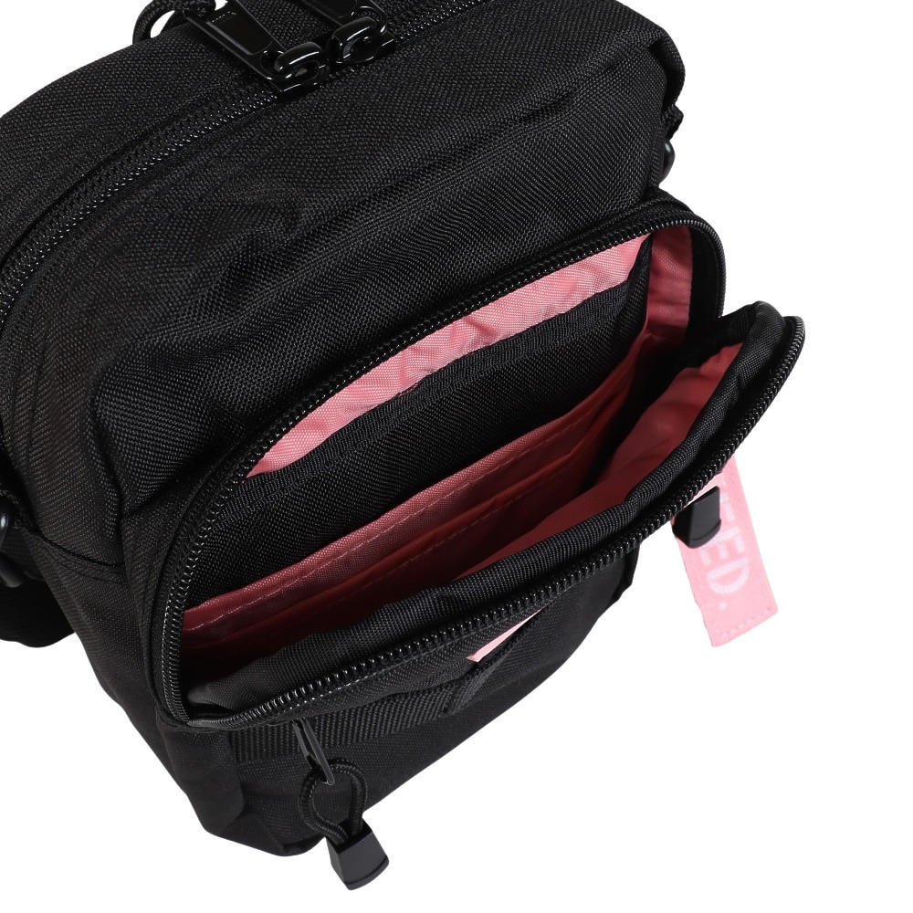 ミルクフェド（MILKFED.）（レディース）ACTIVE FRONT POCKET MOLLE ショルダーバッグ 103224053003-LtPINK