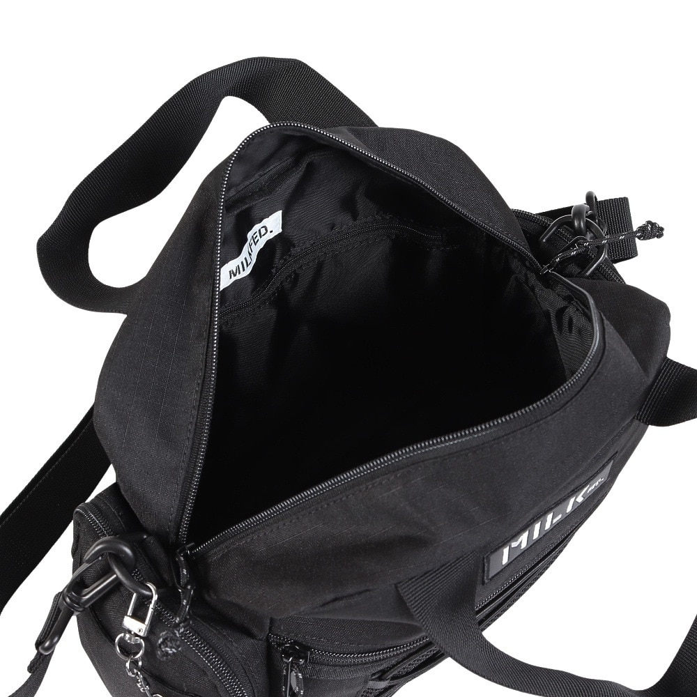 ミルクフェド（MILKFED.）（レディース）DAILY ショルダーバッグ 103251053010-BLACK