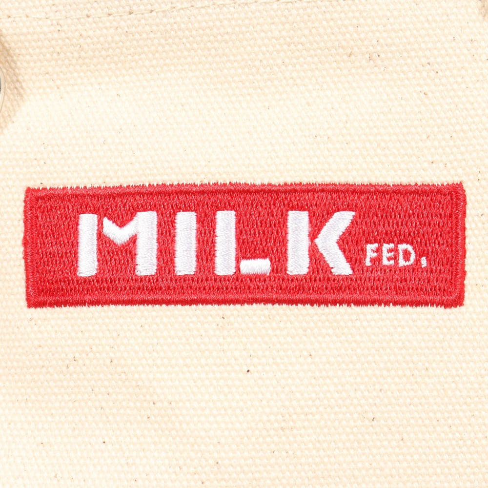 ミルクフェド（MILKFED.）（レディース）BAR AND UNDER ロゴ ランチ トートバッグ 103201053015-A