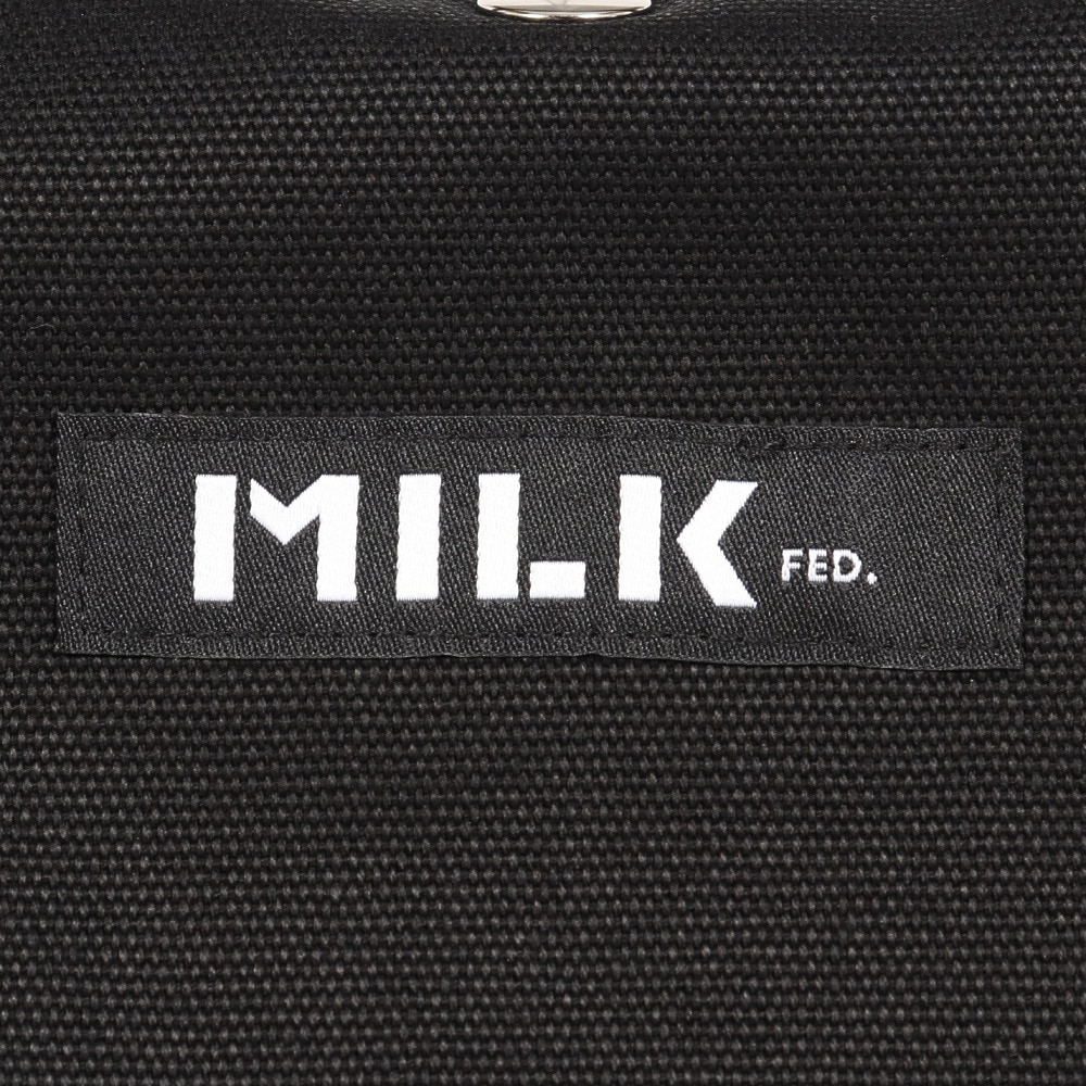 ミルクフェド（MILKFED.）（レディース）DIDONE ロゴ ビッグ トートバッグ 103203053014-BLACK