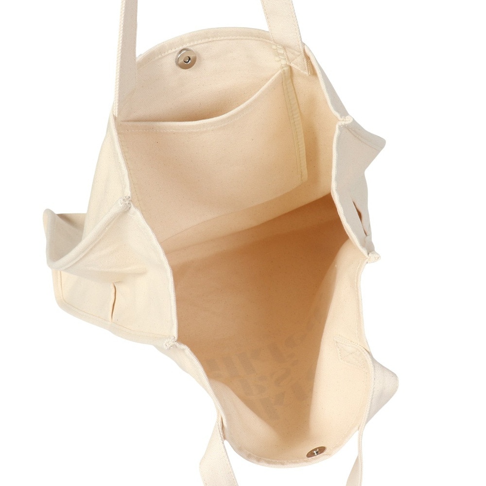 ミルクフェド（MILKFED.）（レディース）DIDONE ロゴ ビッグ トートバッグ 103203053014-WHITE
