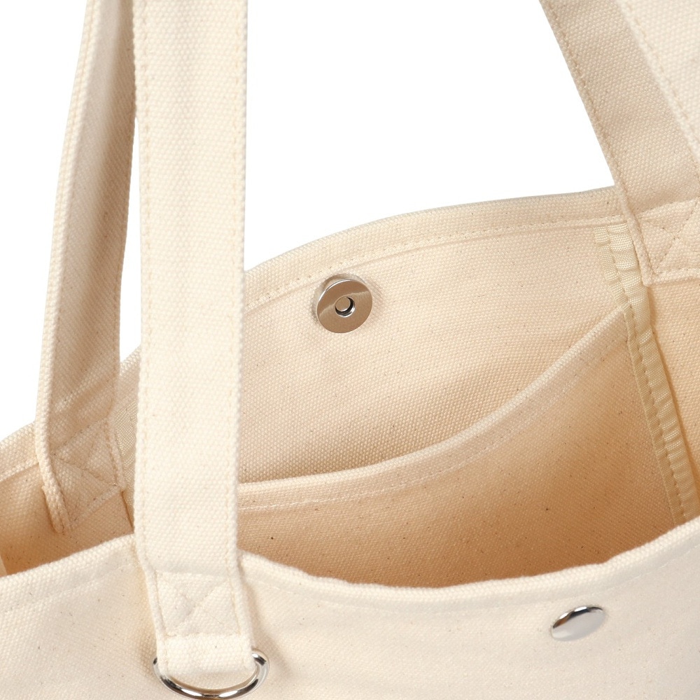 ミルクフェド（MILKFED.）（レディース）DIDONE ロゴ ビッグ トートバッグ 103203053014-WHITE