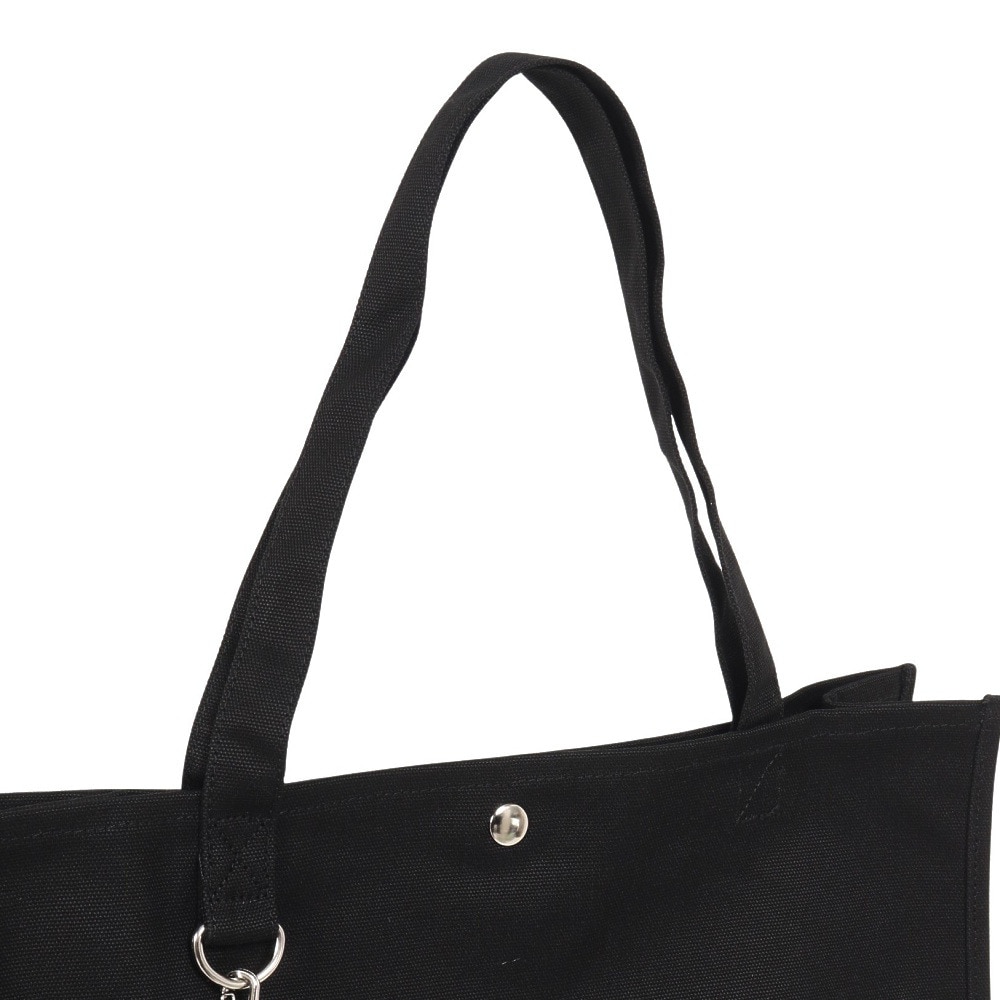 ミルクフェド（MILKFED.）（レディース）PIPING スクエア トートバッグ COOPER ロゴ 103212053011-BLACK