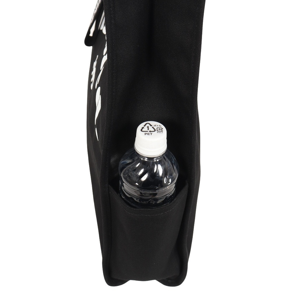 ミルクフェド（MILKFED.）（レディース）PIPING スクエア トートバッグ COOPER ロゴ 103212053011-BLACK