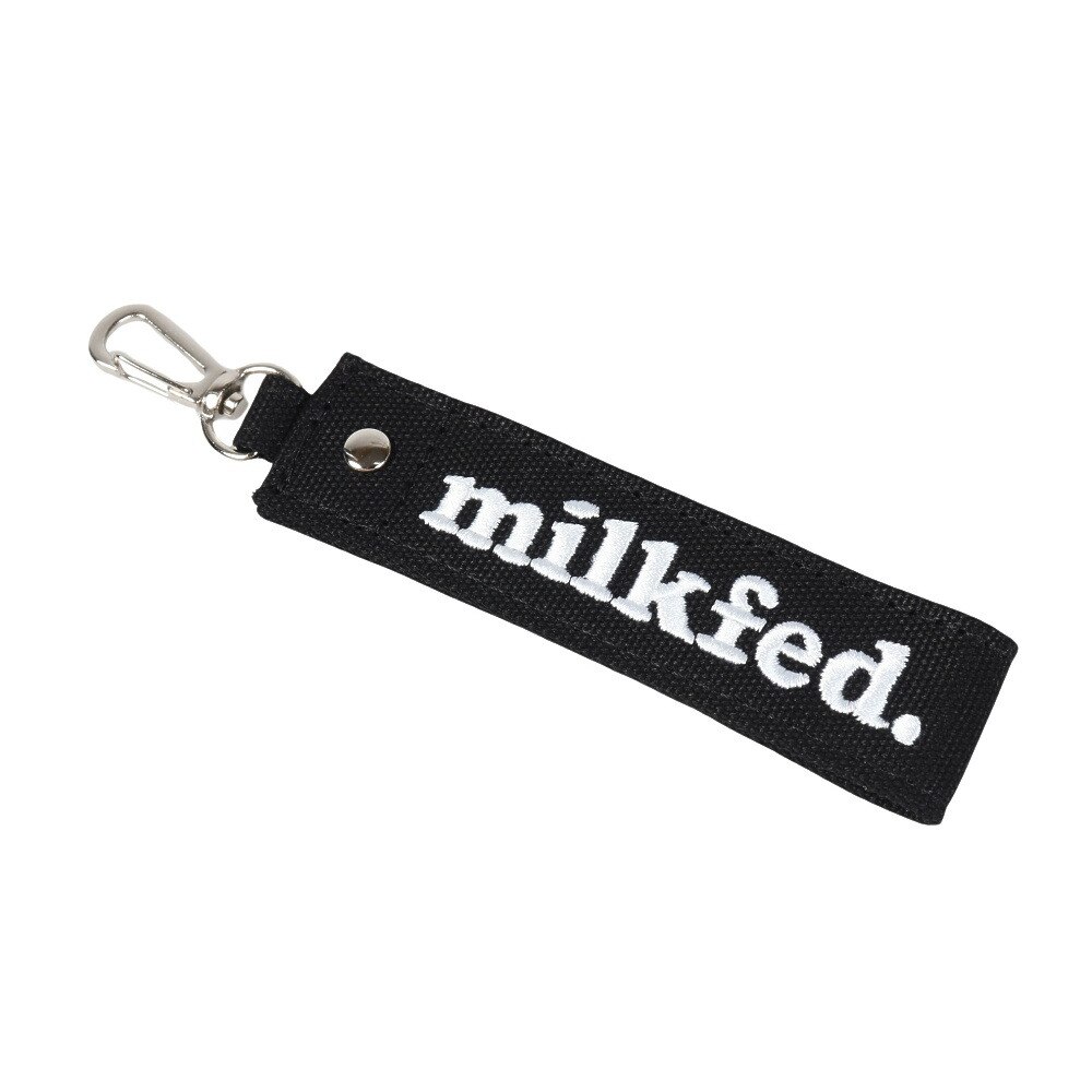 ミルクフェド（MILKFED.）（レディース）PIPING スクエア トートバッグ COOPER ロゴ 103212053011-WHITE