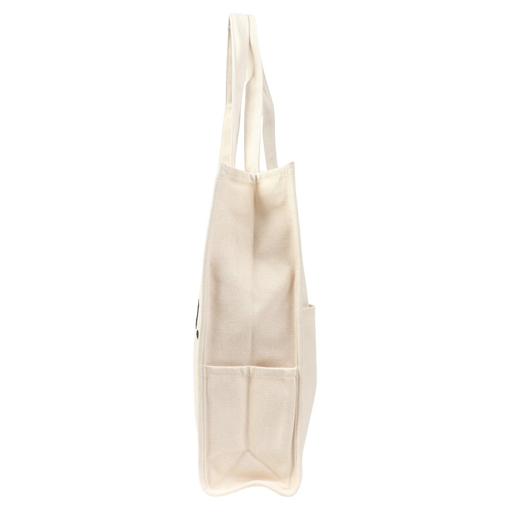 ミルクフェド（MILKFED.）（レディース）PIPING スクエア トートバッグ COOPER ロゴ 103212053011-WHITE