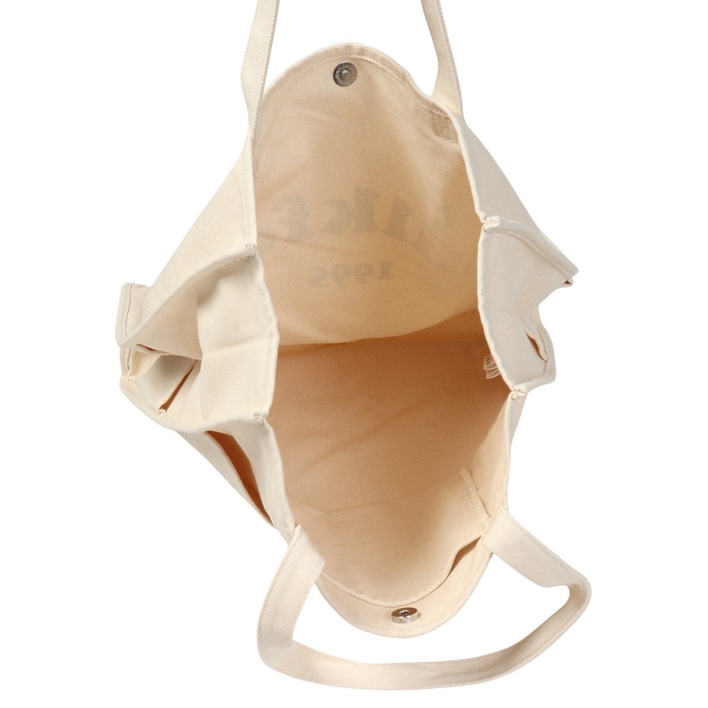 ミルクフェド（MILKFED.）（レディース）PIPING スクエア トートバッグ COOPER ロゴ 103212053011-WHITE