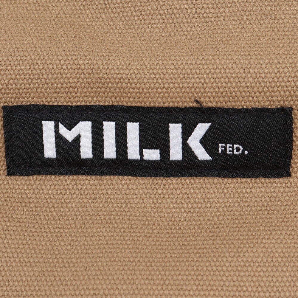 ミルクフェド（MILKFED.）（レディース）DIDONE LOGO BIG トートバッグ 103203053014-BEIGE