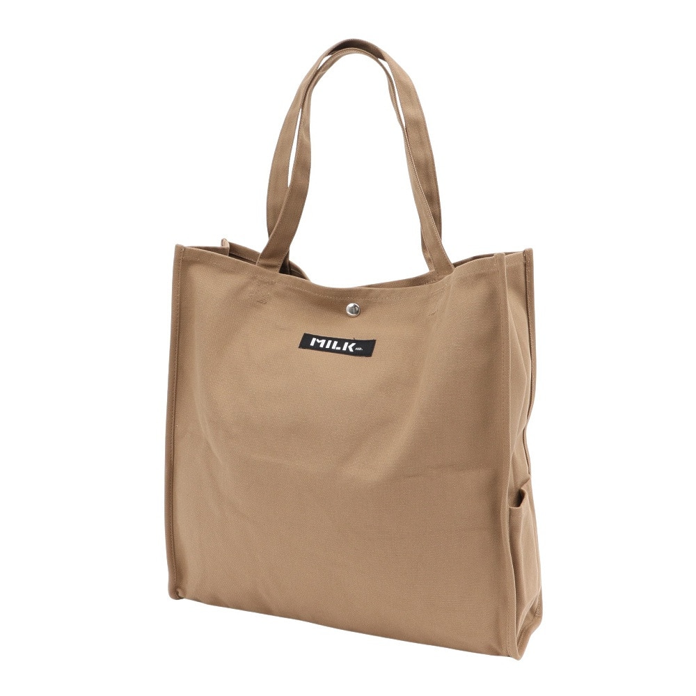 ミルクフェド（MILKFED.）（レディース）DIDONE LOGO BIG トートバッグ 103203053014-BEIGE