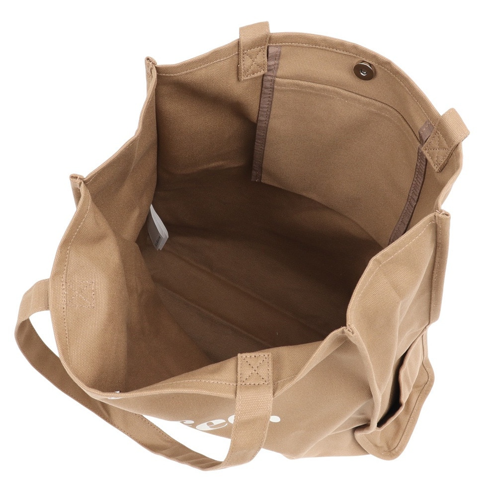 ミルクフェド（MILKFED.）（レディース）DIDONE LOGO BIG トートバッグ 103203053014-BEIGE