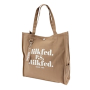(レディース)DIDONE LOGO BIG トートバッグ 103203053014-BEIGE