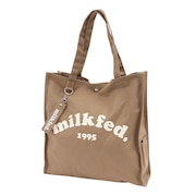 (レディース)PIPING スクエア トートバック COOPER 103212053011-BEIGE