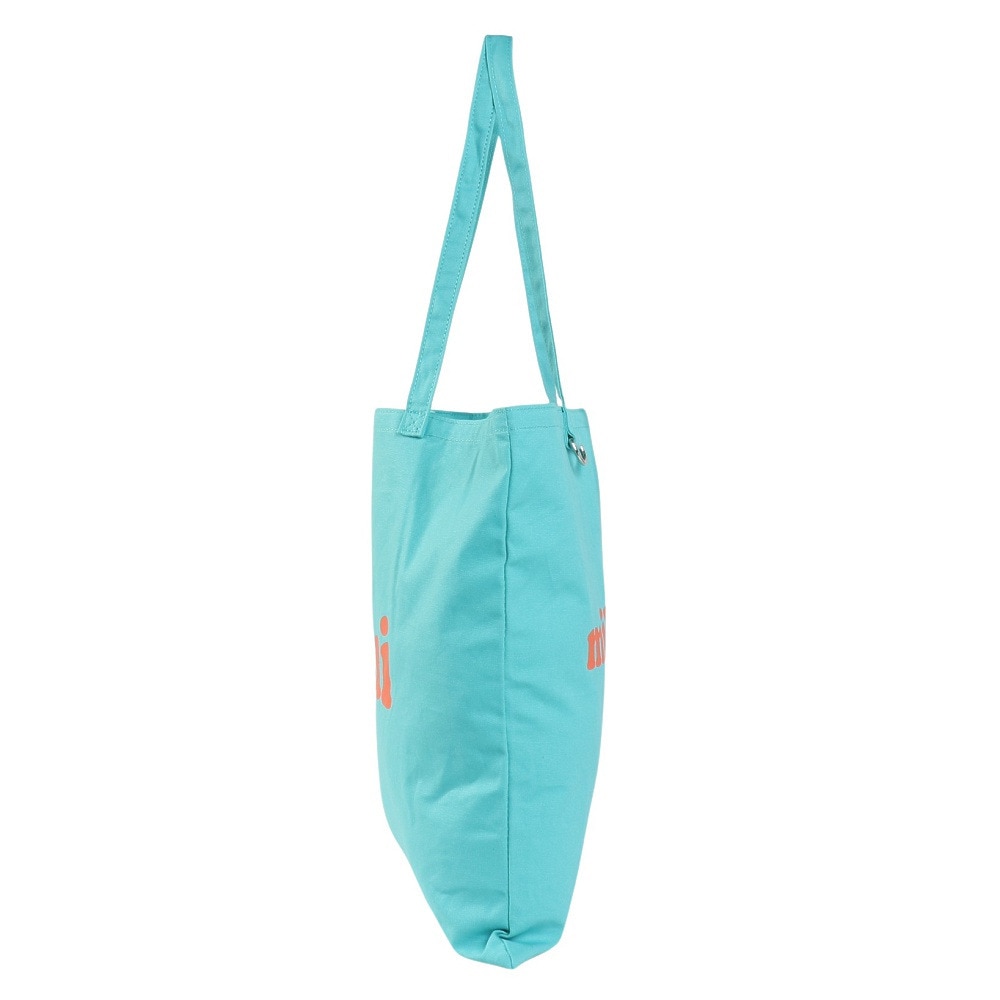 ミルクフェド（MILKFED.）（メンズ、レディース）FLAT LIGHTトートバッグ COOPER OUI 103223053005-LtGREEN