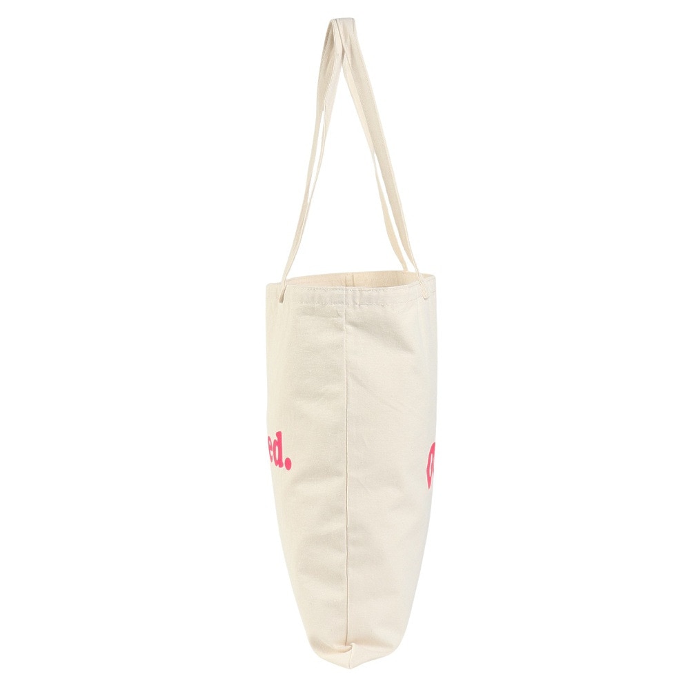 ミルクフェド（MILKFED.）（メンズ、レディース）FLAT LIGHTトートバッグ COOPER OUI 103223053005-WHITE
