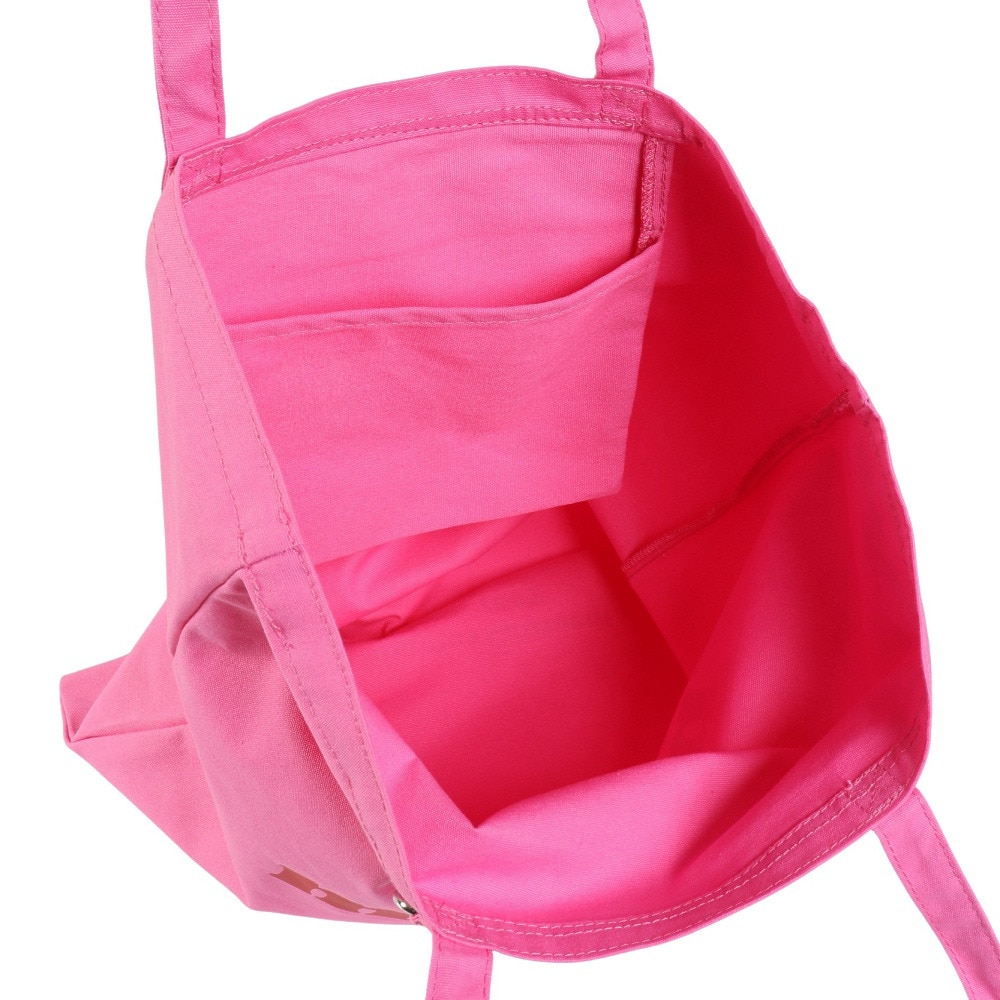 ミルクフェド（MILKFED.）（レディース）トートバッグ FLAT LIGHTTOTE COOPER OUI LOGO 103223053005-PINK