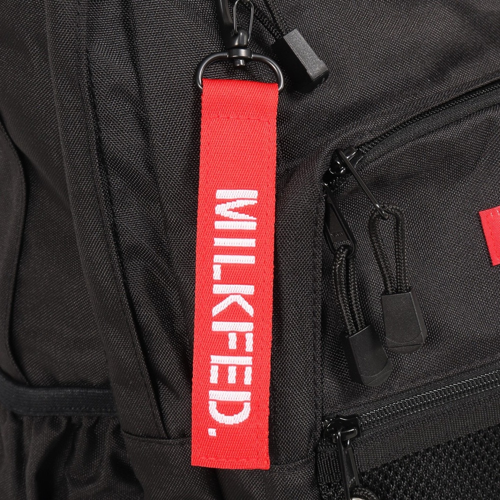 ミルクフェド（MILKFED.）（メンズ、レディース）ダブルジップ バックパック 103202053019-RED