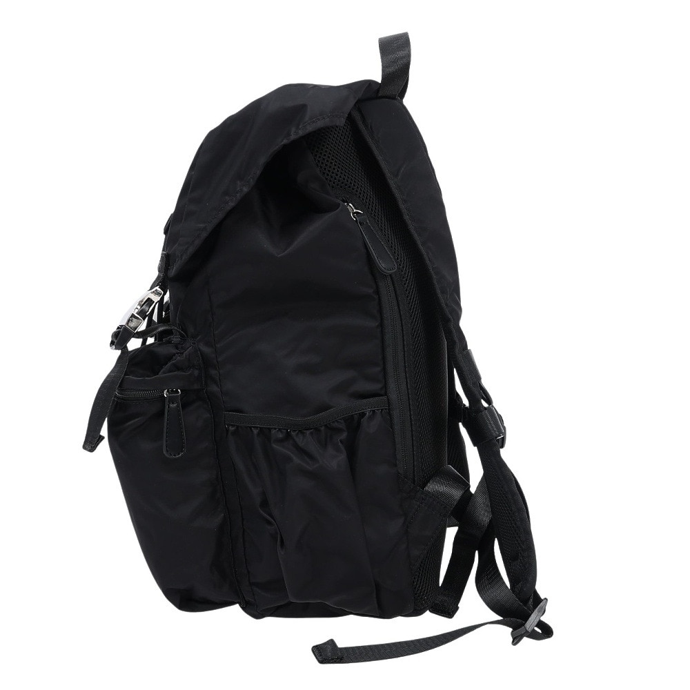 ミルクフェド（MILKFED.）（メンズ、レディース、キッズ）ロゴ PLATE バックパック 103241053005-BLACK