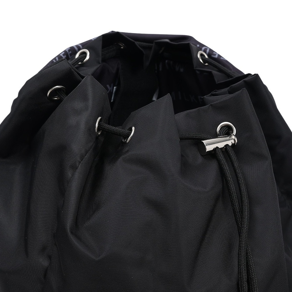 ミルクフェド（MILKFED.）（メンズ、レディース、キッズ）ロゴ PLATE バックパック 103241053005-BLACK
