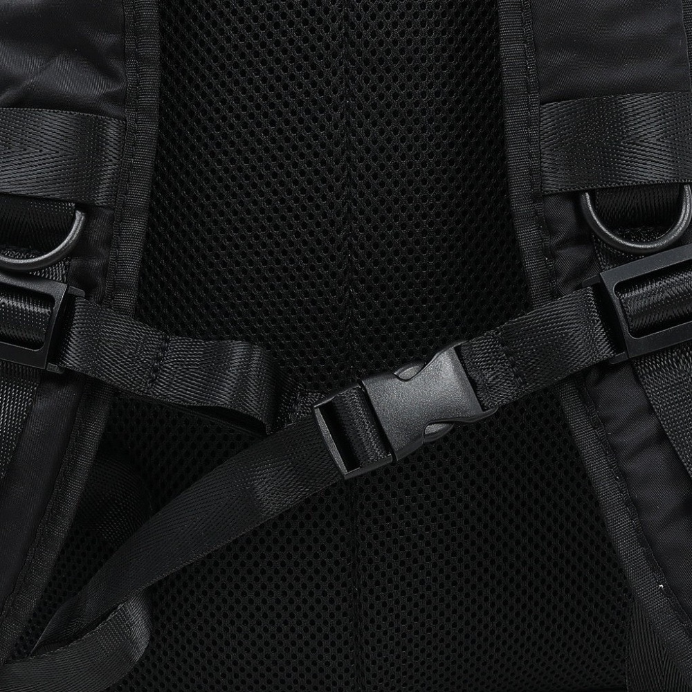 ミルクフェド（MILKFED.）（メンズ、レディース、キッズ）ロゴ PLATE バックパック 103241053005-BLACK