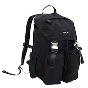 (メンズ、レディース、キッズ)ロゴ PLATE バックパック 103241053005-BLACK