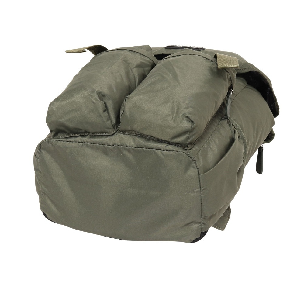 ミルクフェド（MILKFED.）（レディース）ロゴ PLATE バックパック 103241053005-OLIVE
