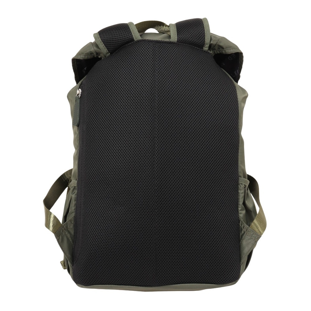 ミルクフェド（MILKFED.）（レディース）ロゴ PLATE バックパック 103241053005-OLIVE