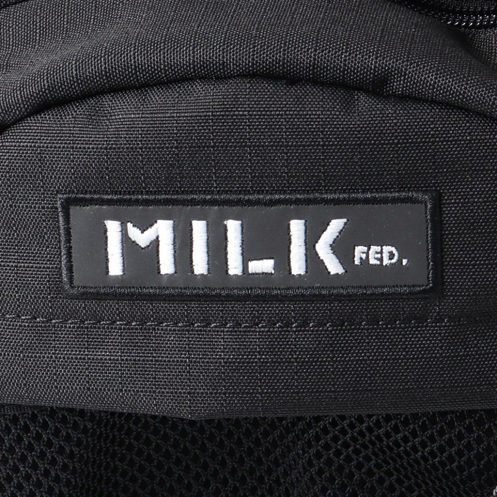 ミルクフェド（MILKFED.）（レディース）DAILY バックパック 103251053012-BLACK