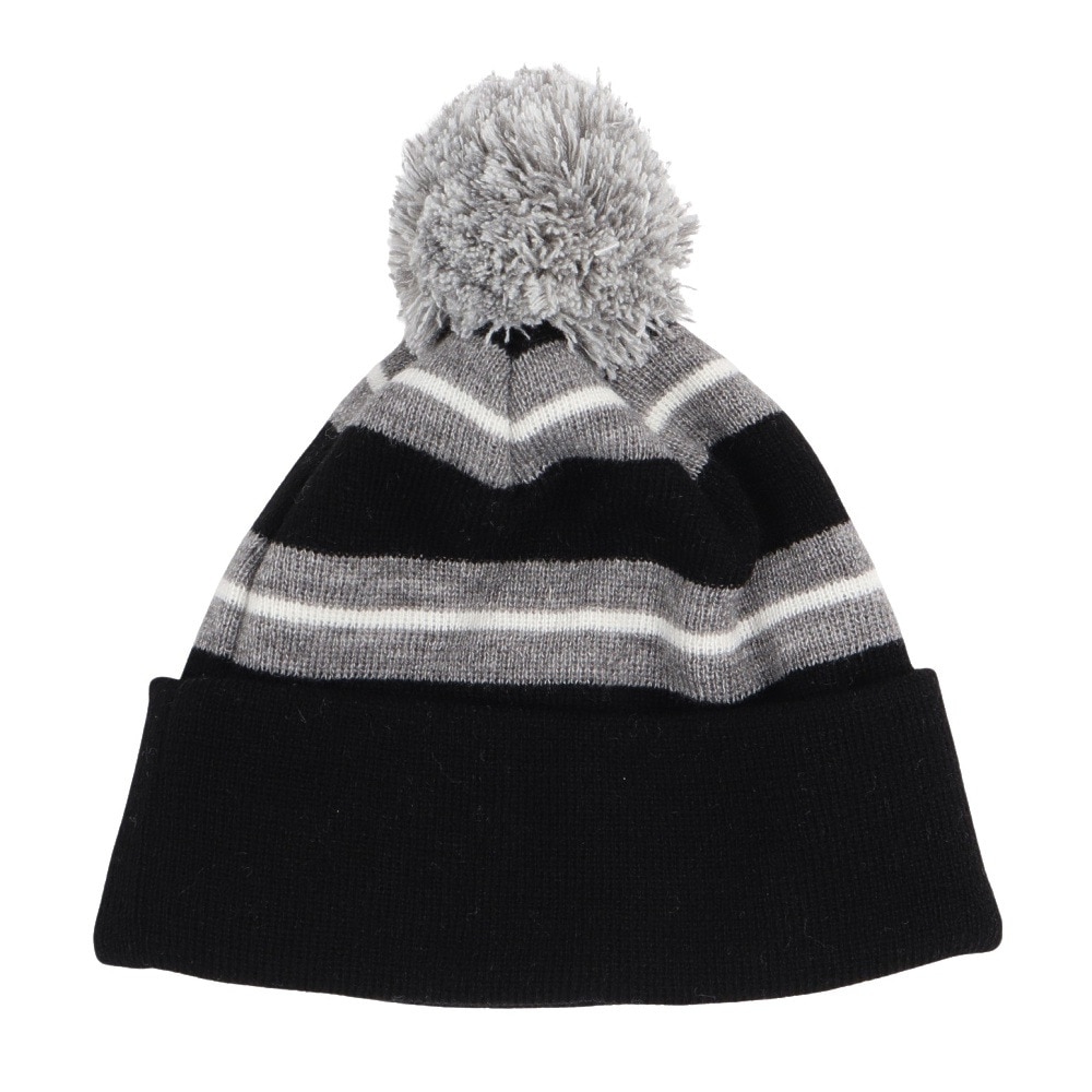 ジムフレックス（GYMPHLEX）（レディース）ニットウォッチキャップ GY-H0317 ACW BLACKxGREY STRIP