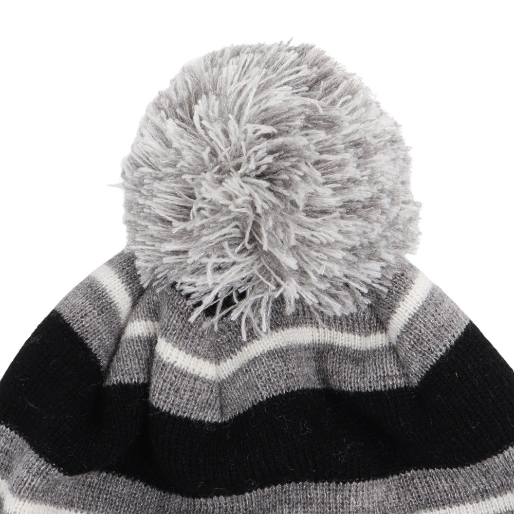 ジムフレックス（GYMPHLEX）（レディース）ニットウォッチキャップ GY-H0317 ACW BLACKxGREY STRIP