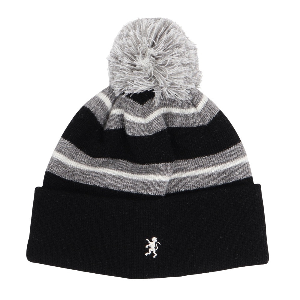 ジムフレックス（GYMPHLEX）（レディース）ニットウォッチキャップ GY-H0317 ACW BLACKxGREY STRIP