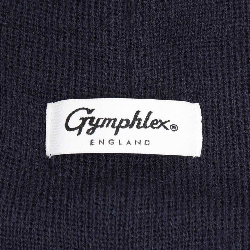 ジムフレックス（GYMPHLEX）（レディース）ニットウォッチキャップ GY-H0317 ACW NAVYxGREEN STRIP