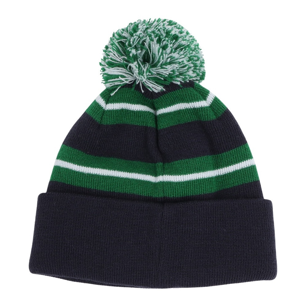 ジムフレックス（GYMPHLEX）（レディース）ニットウォッチキャップ GY-H0317 ACW NAVYxGREEN STRIP