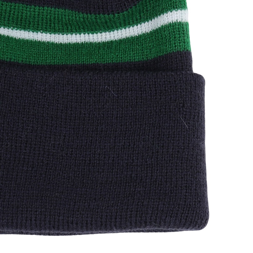 ジムフレックス（GYMPHLEX）（レディース）ニットウォッチキャップ GY-H0317 ACW NAVYxGREEN STRIP