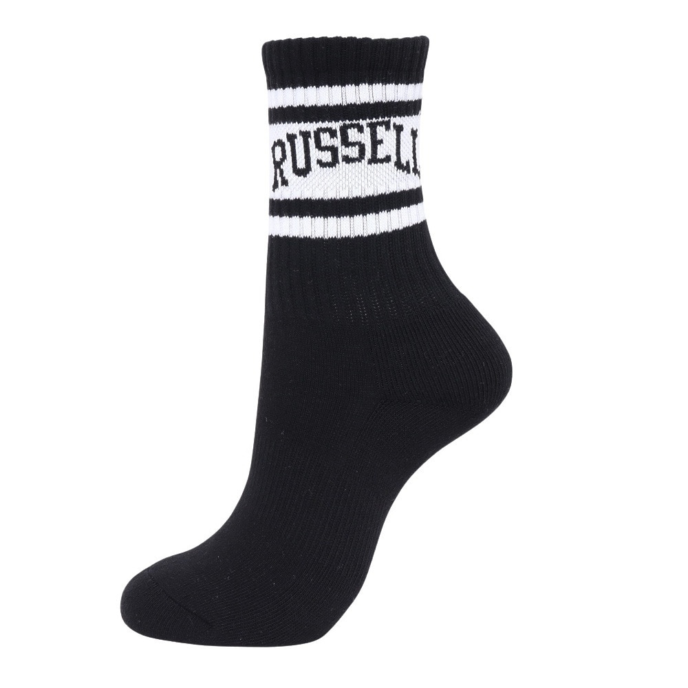 ラッセル（RUSSELL）（レディース）ロングラインリブソックス RBLZ24S0001 BLWH