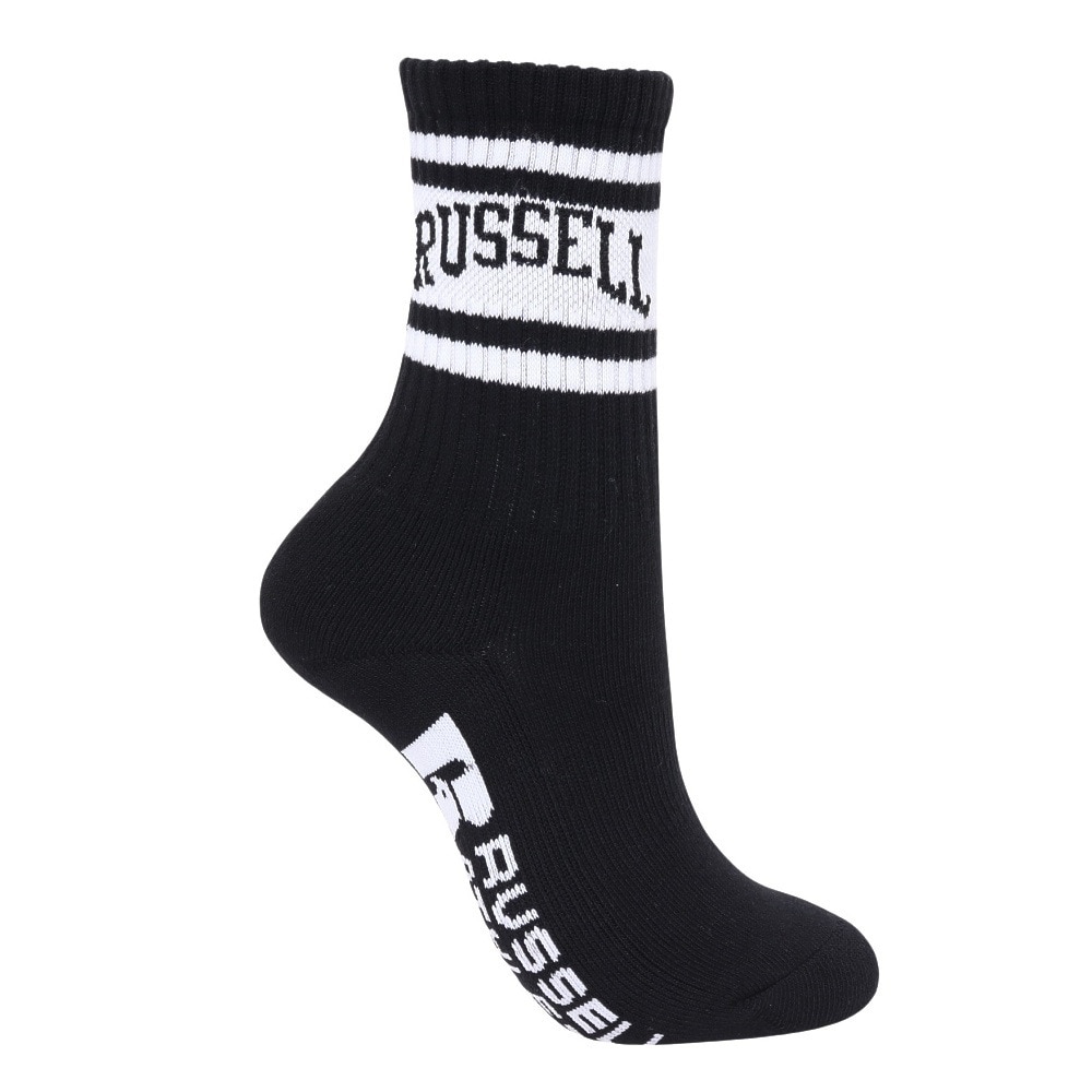 ラッセル（RUSSELL）（レディース）ロングラインリブソックス RBLZ24S0001 BLWH