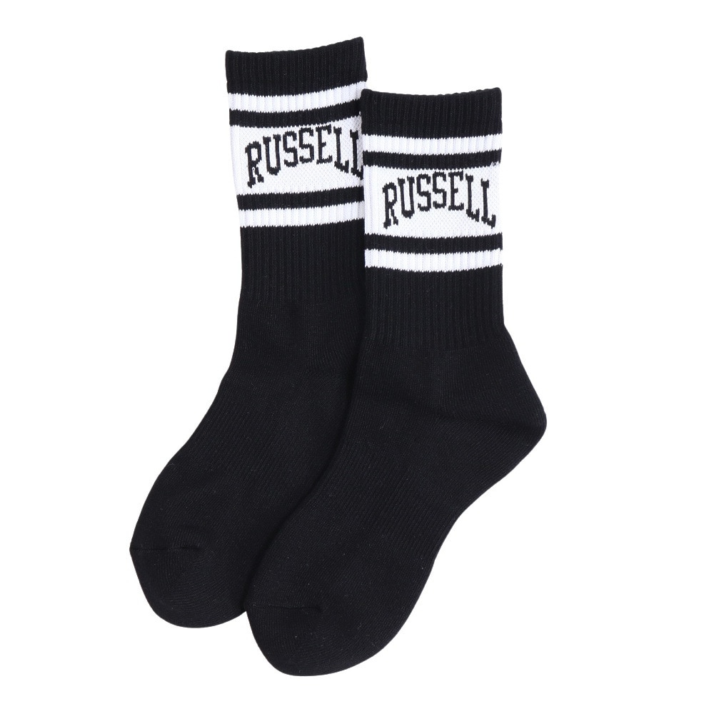 ラッセル（RUSSELL）（レディース）ロングラインリブソックス RBLZ24S0001 BLWH