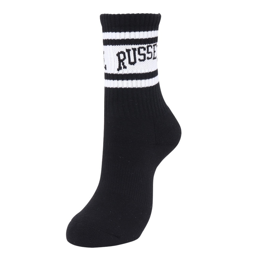 ラッセル（RUSSELL）（レディース）ロングラインリブソックス RBLZ24S0001 BLWH