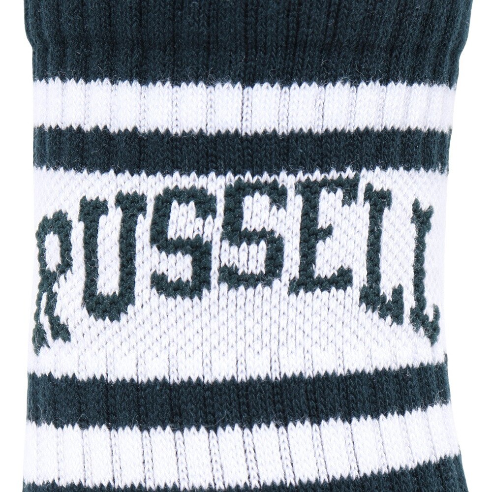 ラッセル（RUSSELL）（レディース）ロングラインリブソックス RBLZ24S0001 GRWH
