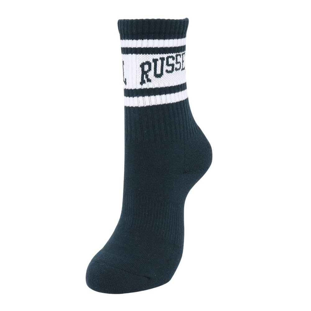 ラッセル（RUSSELL）（レディース）ロングラインリブソックス RBLZ24S0001 GRWH