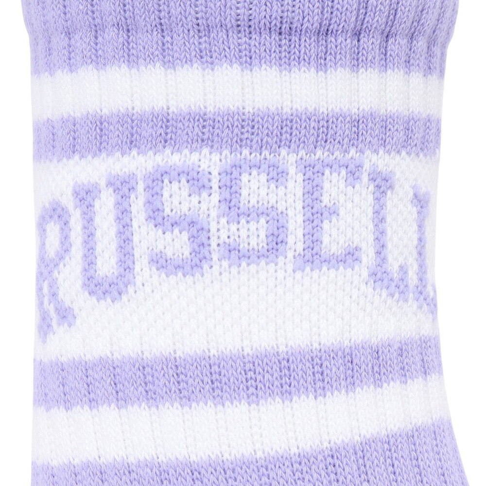 ラッセル（RUSSELL）（レディース）ロングラインリブソックス RBLZ24S0001 PUWH