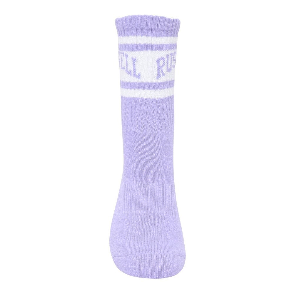 ラッセル（RUSSELL）（レディース）ロングラインリブソックス RBLZ24S0001 PUWH