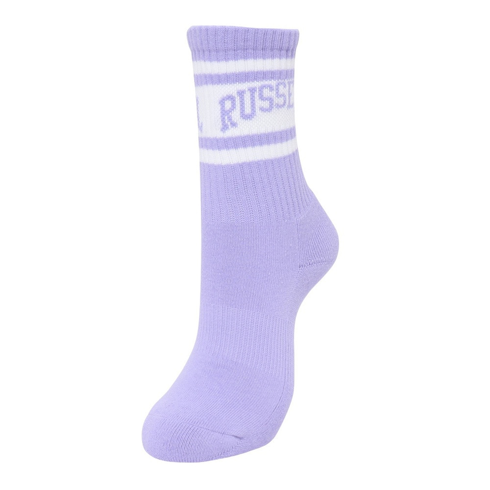 ラッセル（RUSSELL）（レディース）ロングラインリブソックス RBLZ24S0001 PUWH
